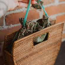 Load image into Gallery viewer, POKOLOKO Bali Bag Cut Out Handbag Caramel