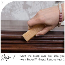Load image into Gallery viewer, BEESWAX DISTRESSING BLOCK