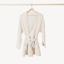 Load image into Gallery viewer, POKOLOKO Crinkle Cardigan Cream