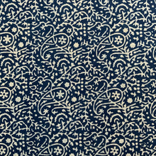 Load image into Gallery viewer, Indigo Block Print Batik Blanket