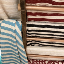 Load image into Gallery viewer, CutWork Appliqué Stripe Blankets