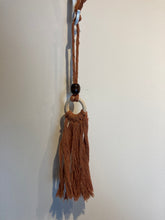Load image into Gallery viewer, Macramé Hanging Car Essential Oil Diffuser - Canadian Hemp -