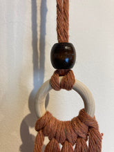 Load image into Gallery viewer, Macramé Hanging Car Essential Oil Diffuser - Canadian Hemp -