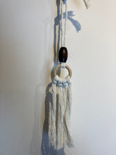 Load image into Gallery viewer, Macramé Hanging Car Essential Oil Diffuser - Canadian Hemp -