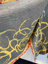 Load image into Gallery viewer, Kimono Dusters - WanderBird (Made from Vintage Kantha Blankets)