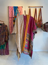 Load image into Gallery viewer, Kimono Dusters - WanderBird (Made from Vintage Kantha Blankets)