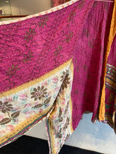 Load image into Gallery viewer, Kimono Dusters - WanderBird (Made from Vintage Kantha Blankets)