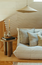 Load image into Gallery viewer, Honfleur Linen Pillow Indigo 20x20 1 -1157
