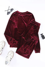 Load image into Gallery viewer, Velvet Lounge Set
