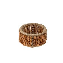 Load image into Gallery viewer, Beaded Napkin Ring-Natural
