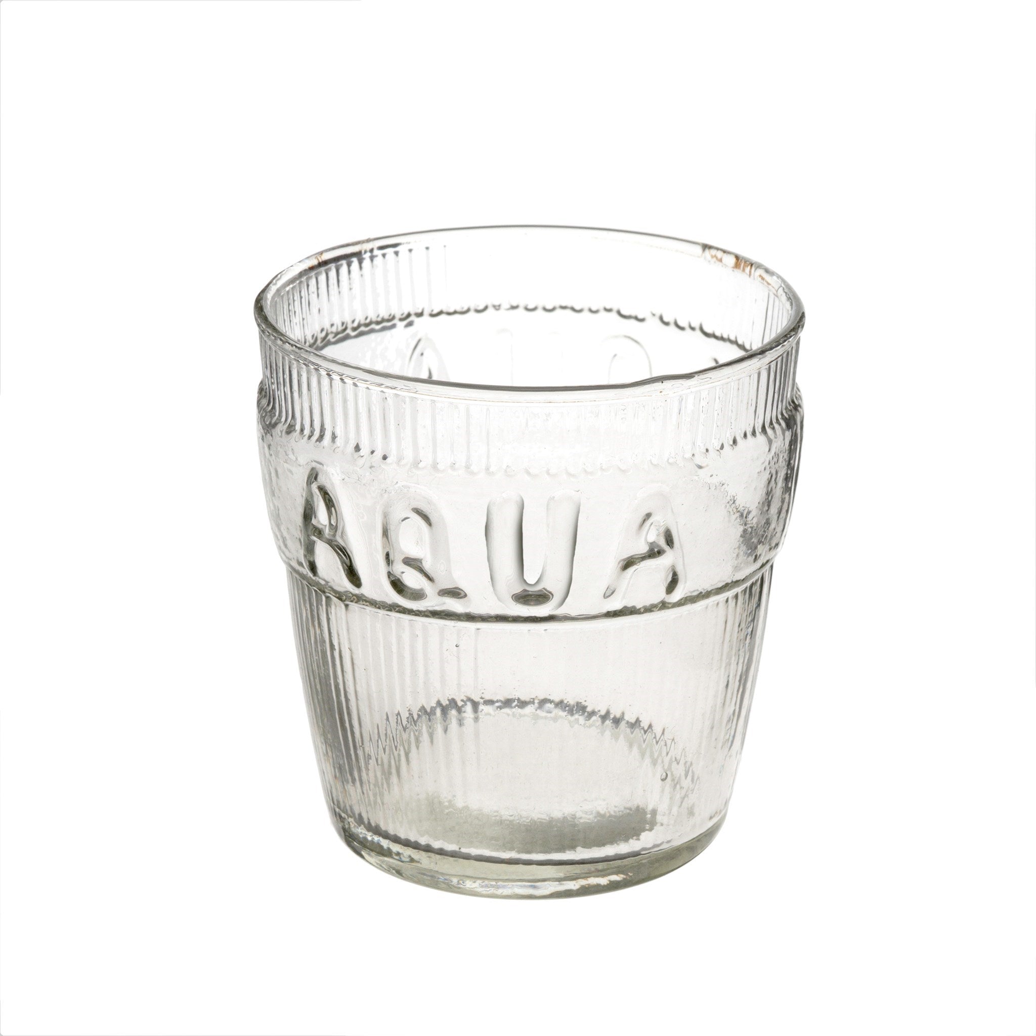 Aqua Drinking Glass 4-9696