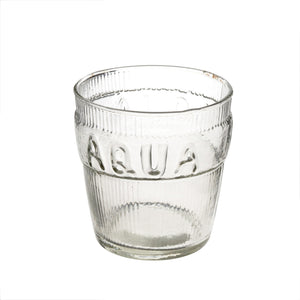 Aqua Drinking Glass 4-9696