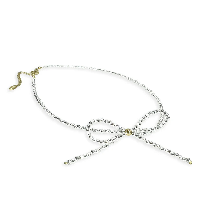 Jacqueline Kent Bow Necklace JKN679.SI