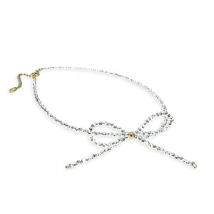 Jacqueline Kent Bow Necklace JKN679.SI