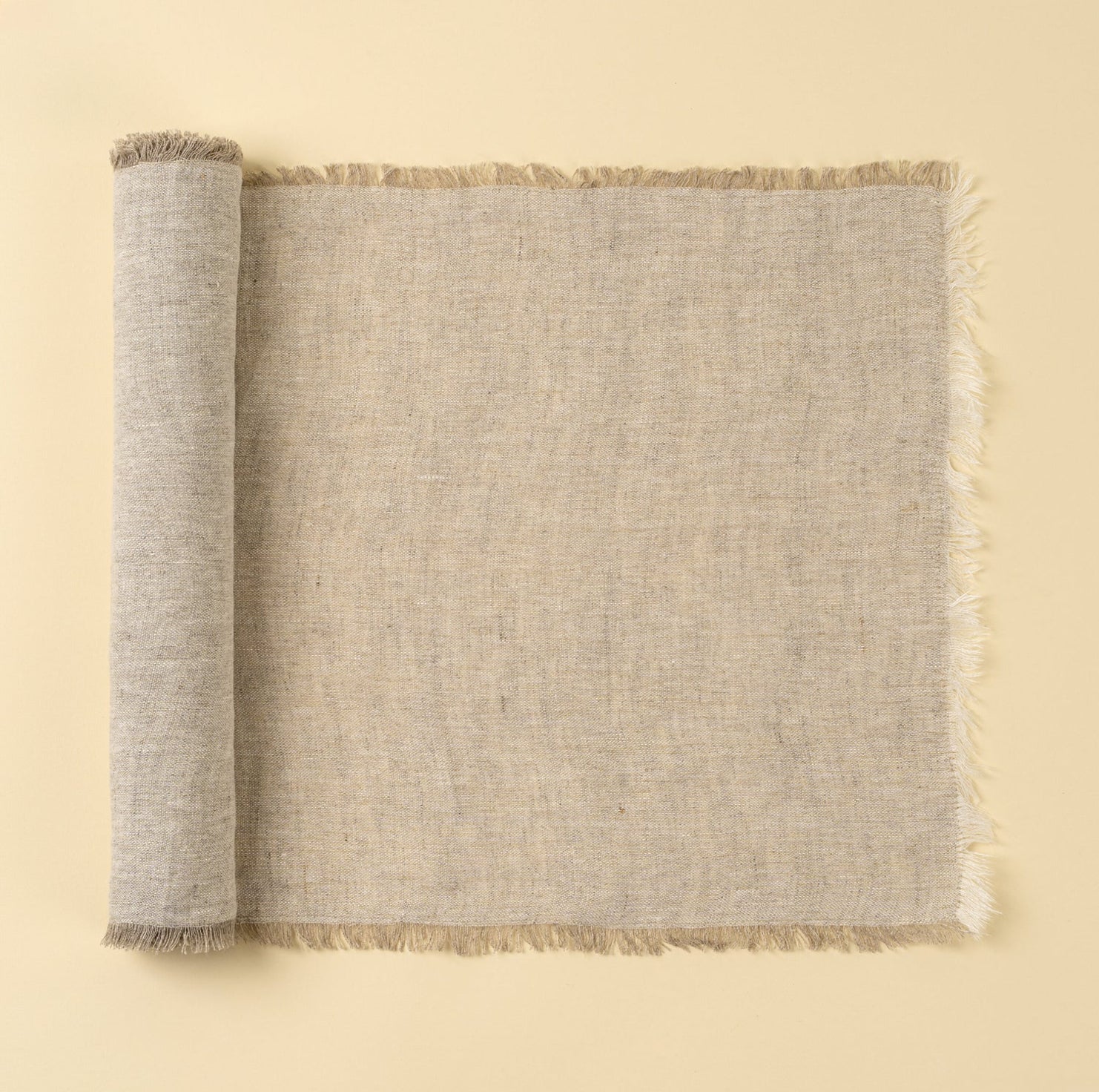 Indaba Lina Linen Runner, Chambray - 4-8770