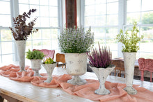 Load image into Gallery viewer, 9640 Tall metal vase
