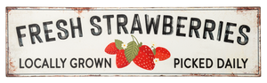 Fresh Strawberries Sign CG188167