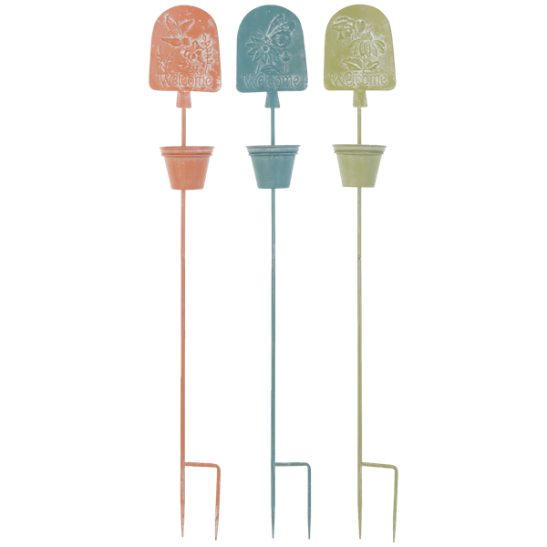 Garden Stake with Pot CG188343