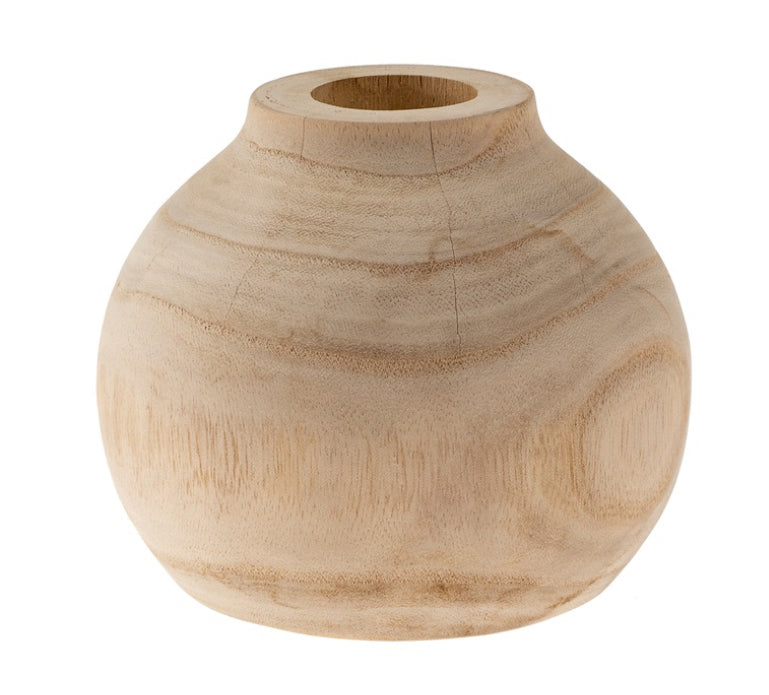 Woodspun vase M 1-0843