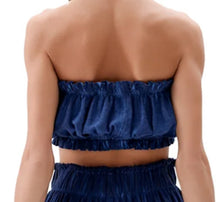 Load image into Gallery viewer, POKOLOKO - BANDEAU ROYAL BLUE TOP
