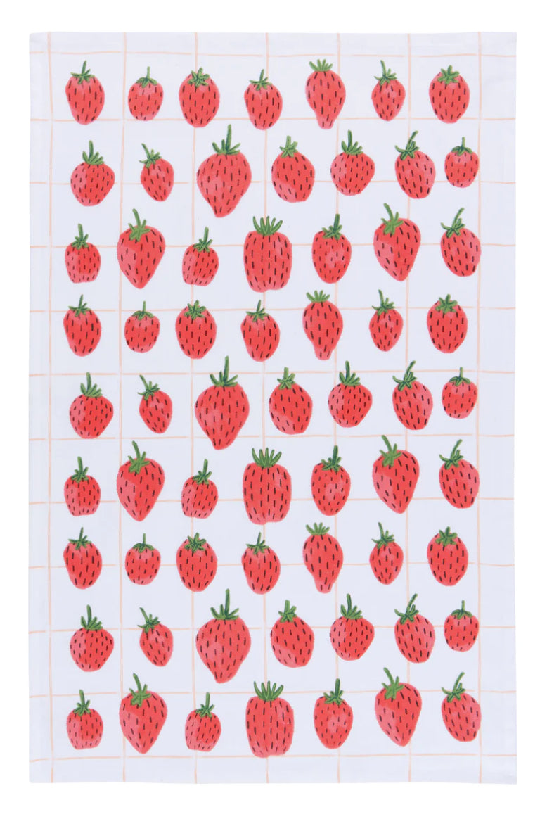 Berry Sweet Printed Dish Towel - Danica