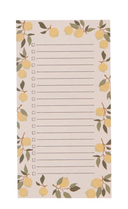 Danica Magnetic Note Pad Lemons