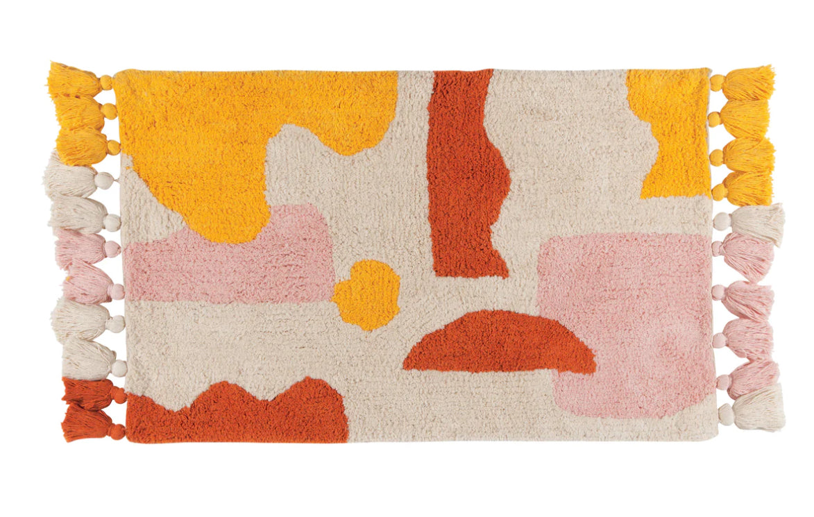 Doodle Shaped Bath Mat - Danica