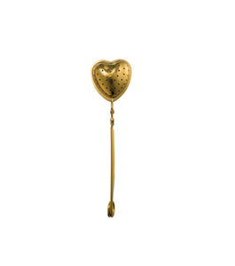 Heart loose tea strainer