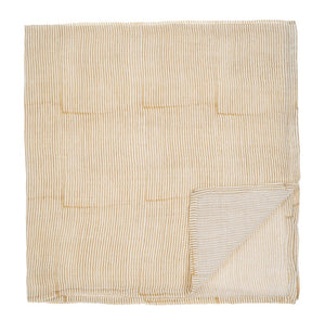 Block Print Swaddle, Sand - Indaba