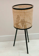 Load image into Gallery viewer, Rattan &amp; Metal/ lamp shade
