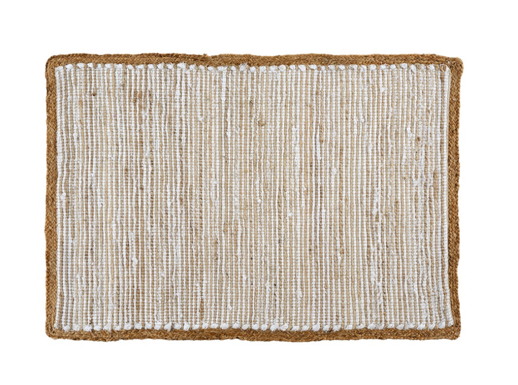 Cali Rug, White 2x3, 1-4338