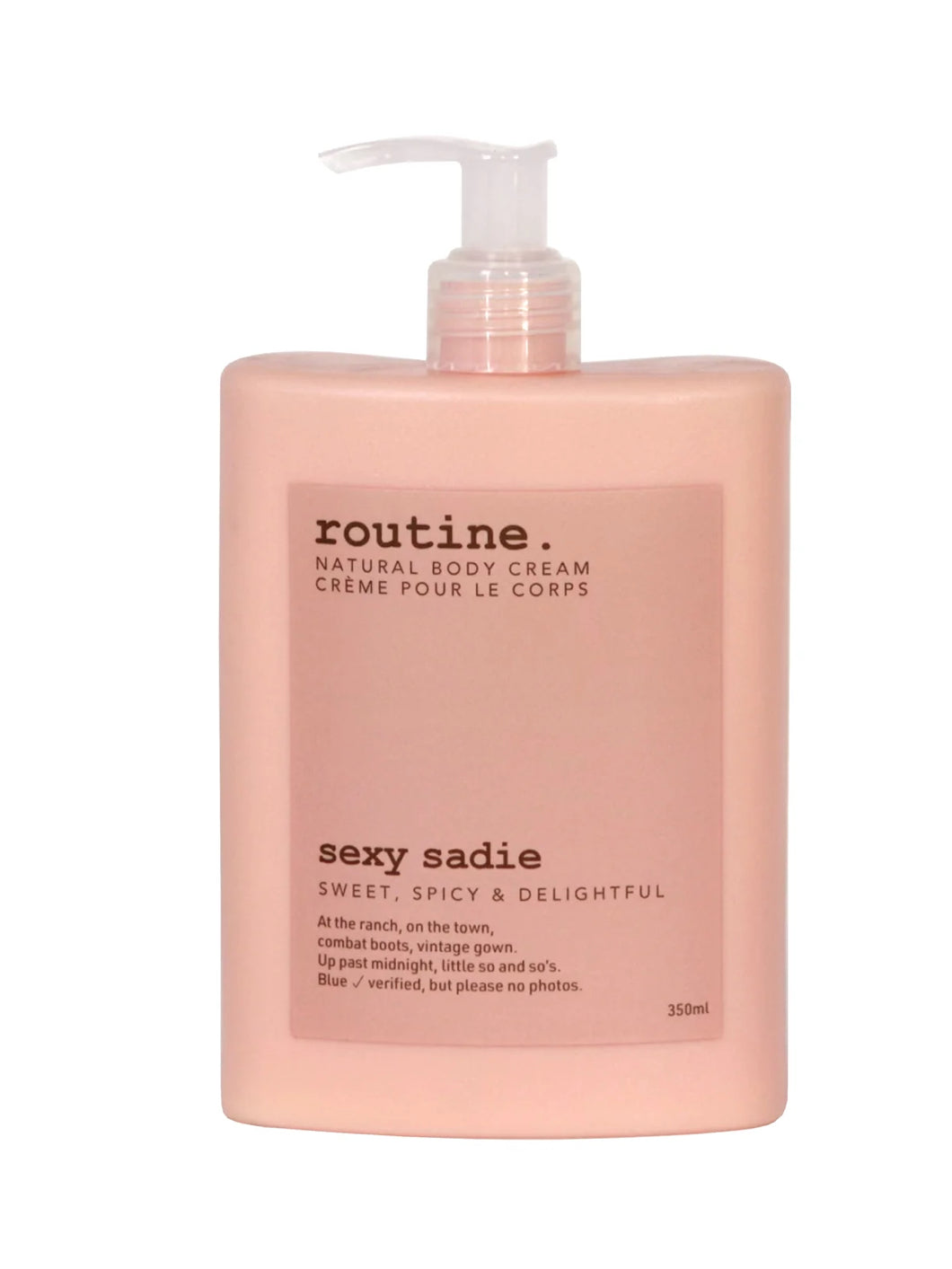 Natural Body Cream - Routine