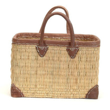 Load image into Gallery viewer, Rectangular Straw Market Bag

