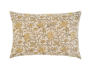 Carolina Block Print Pillow