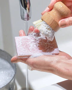 EBB & FLOW - Bamboo Scrub Brush