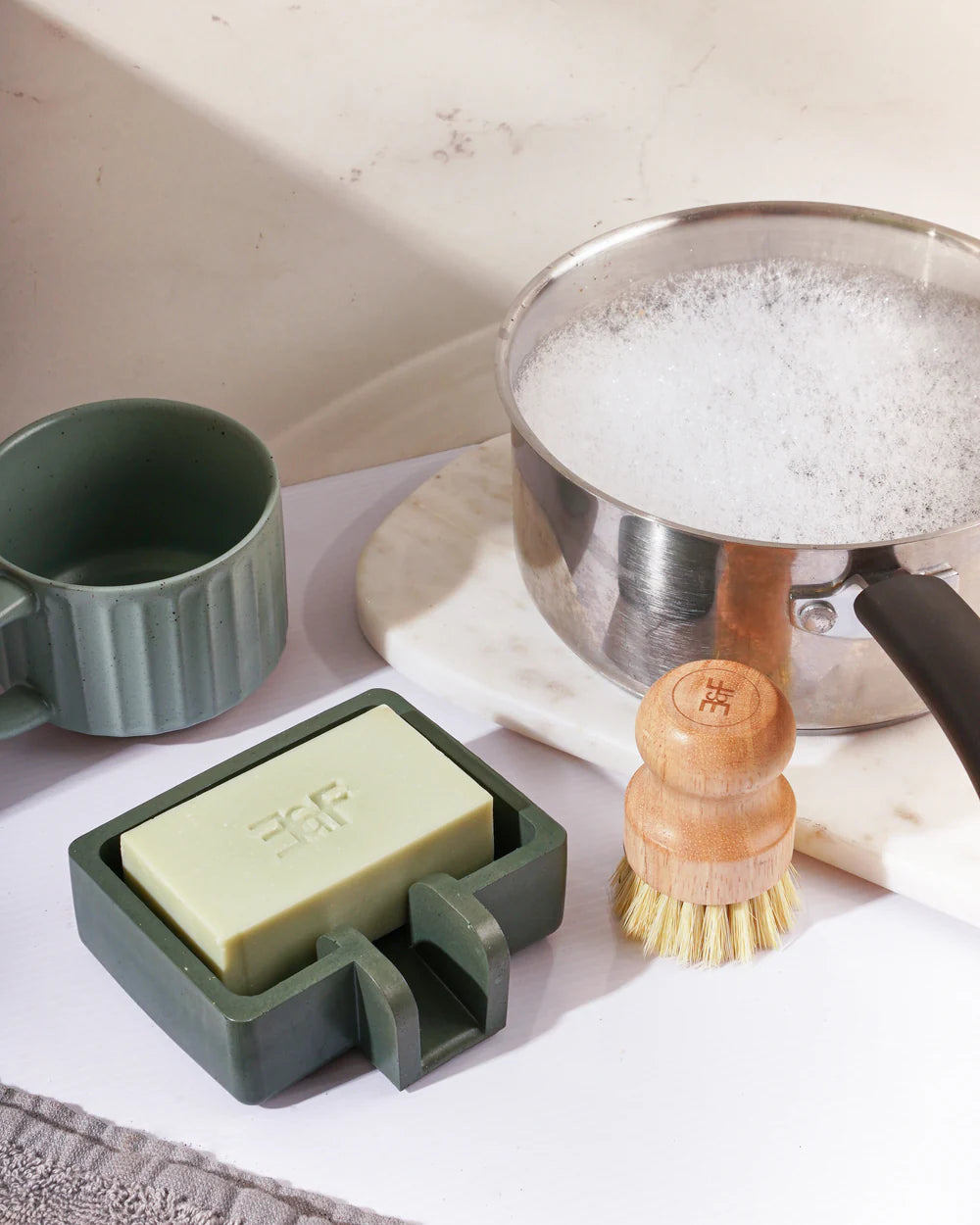 EBB & FLOW - Bamboo Scrub Brush