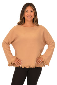 Frayed Edge Sweater