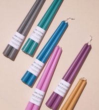Load image into Gallery viewer, Ebb &amp; Flow-Taper Beeswax Candle
