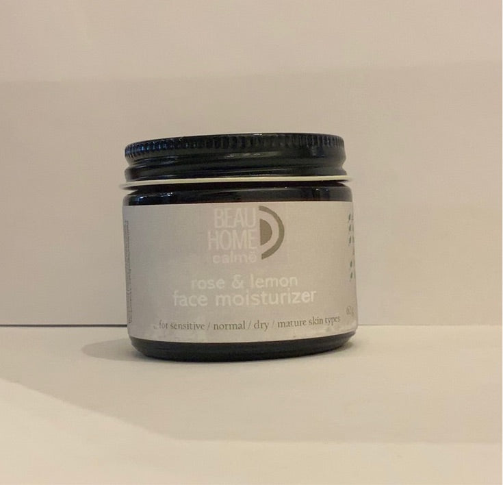 Beau Home Calmë Rose & Lemon Face Moisturizer