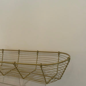 Gold Wire Basket