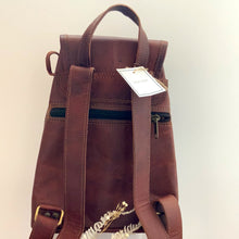 Load image into Gallery viewer, Small Leather Backpack
