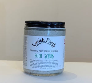 Lavish Earth Foot Scrub - Peppermint and Pumice