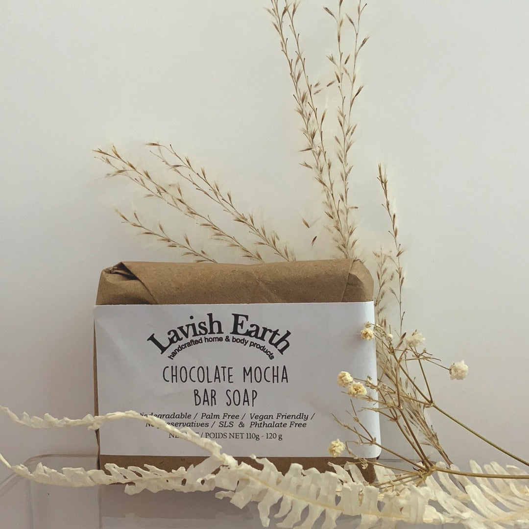 Chocolate Mocha Bar Soap - Lavish Earth