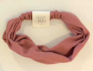 Seth Muslin Expandable Bandana Headband