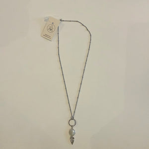 Maiden Perras - Rainbow Moonstone Necklace