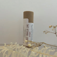 Load image into Gallery viewer, Coconut Vanilla Lime Lip Balm - Lavish Earth
