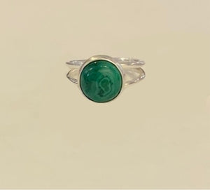 Maiden Perras Malachite Ring