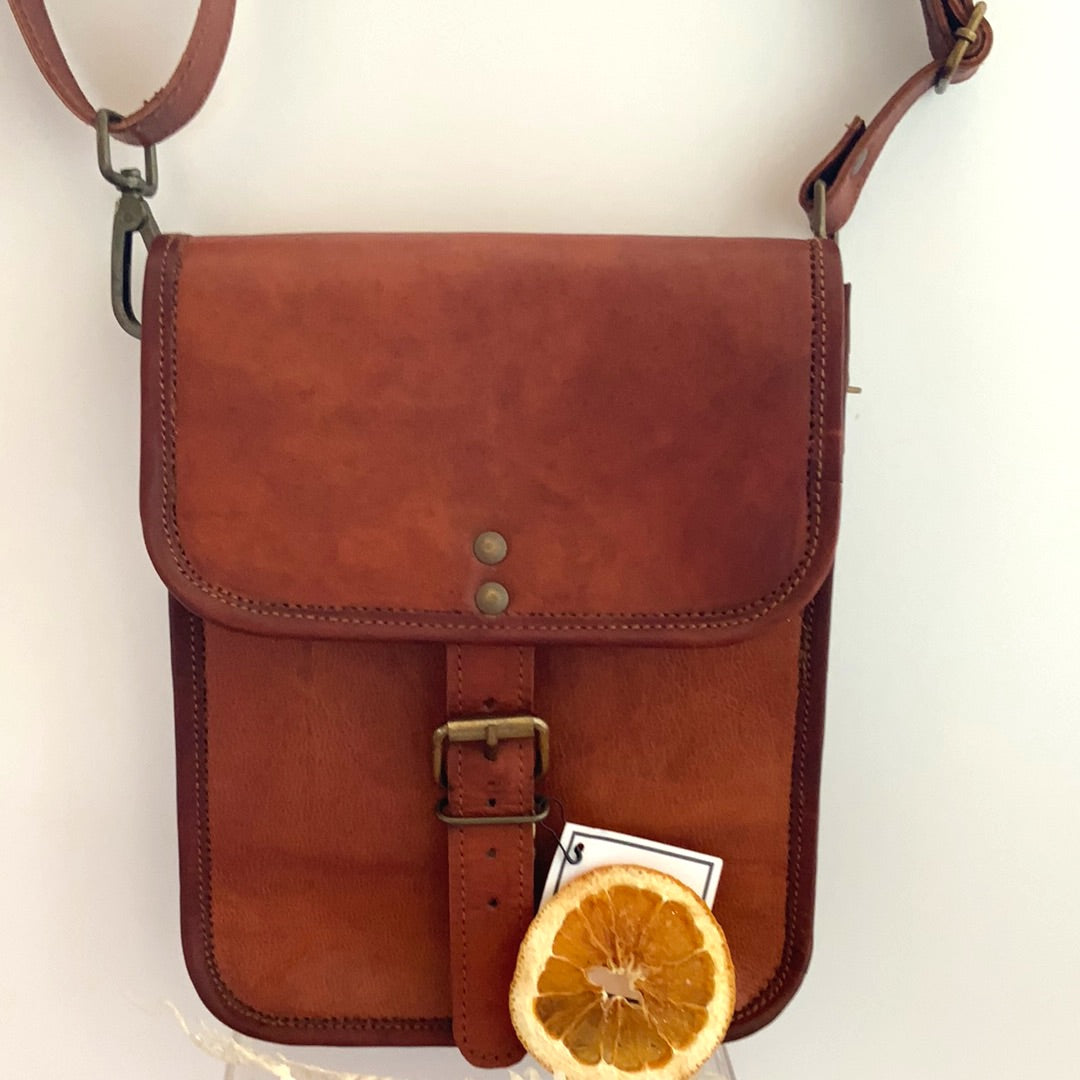 Leather Satchel Bag