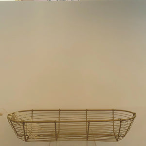 Gold Wire Basket