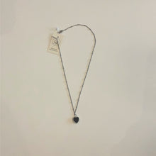 Load image into Gallery viewer, Maiden Perras - Black Onyx Heart Necklace
